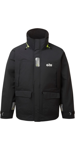 2026 Gill Mens OS3 Coastal Cruising Sailing Jacket OS34J - Black